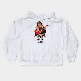 Rock Never Diet Kids Hoodie